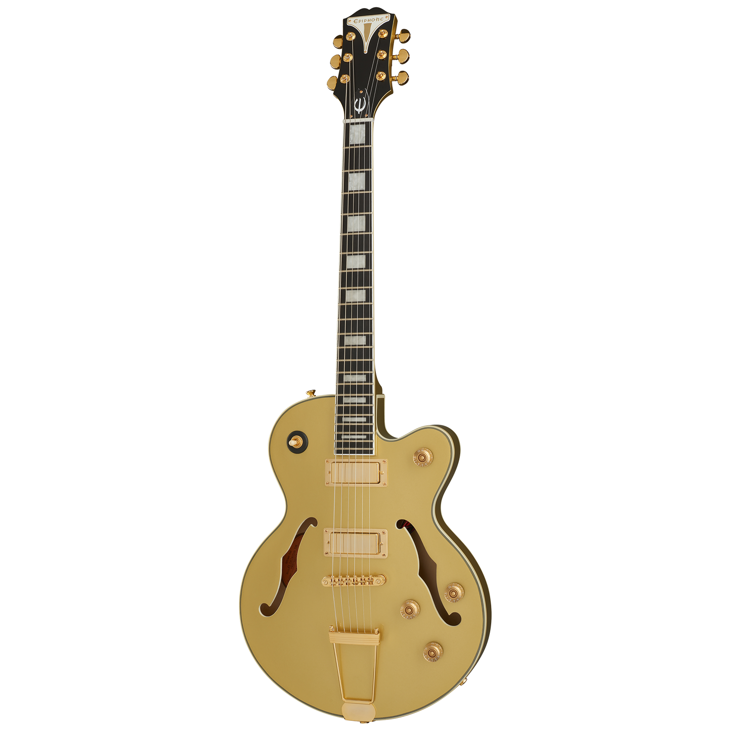 Epiphone Uptown Kat ES, Topaz Gold Metallic Electric Guitar Epiphone