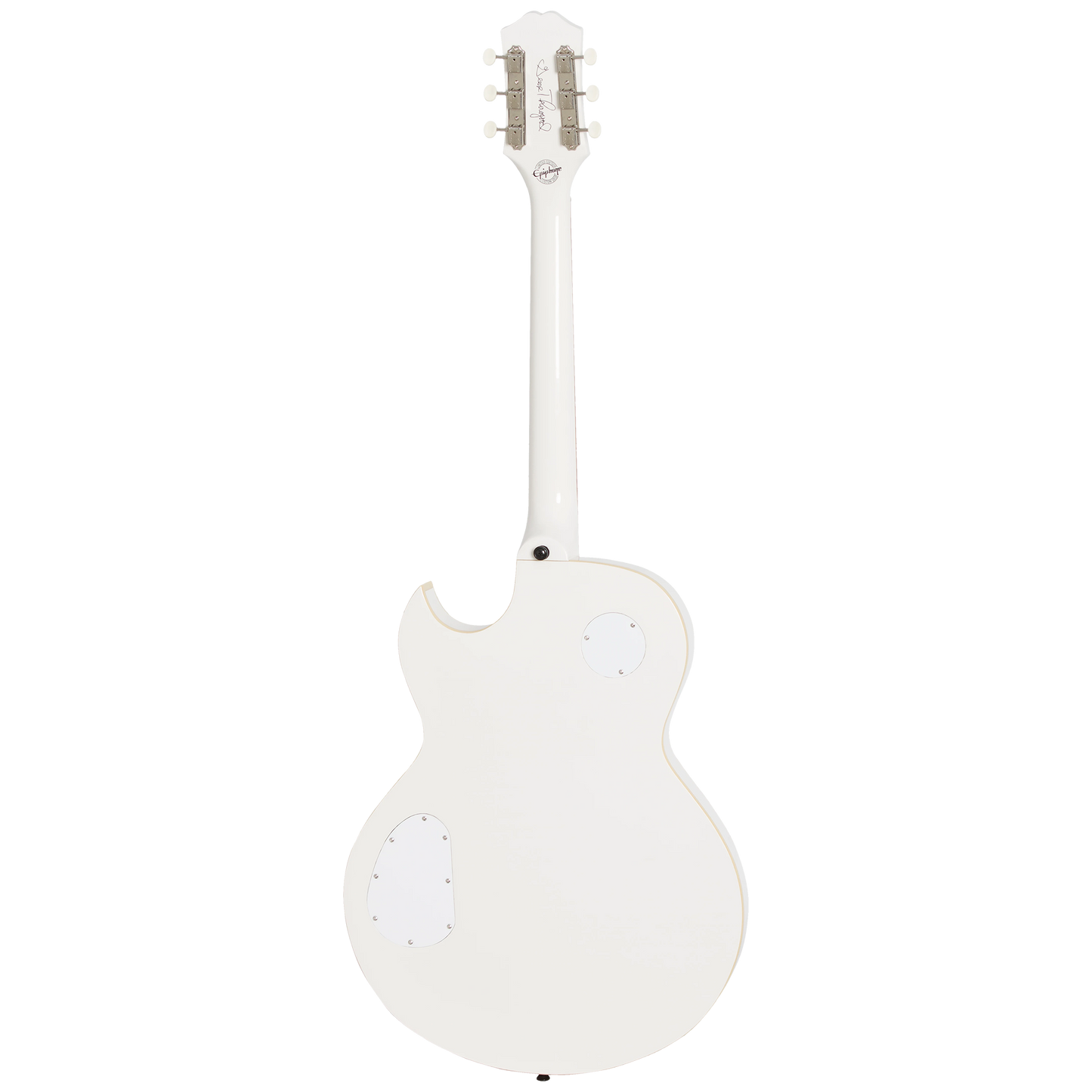 Epiphone George Thorogood White Fang Outfit, Bone White Electric Guitar Epiphone