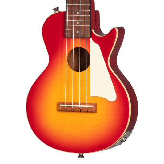 Epiphone Les Paul Concert Ukulele, Heritage Cherry Sunburst Ukulele Epiphone