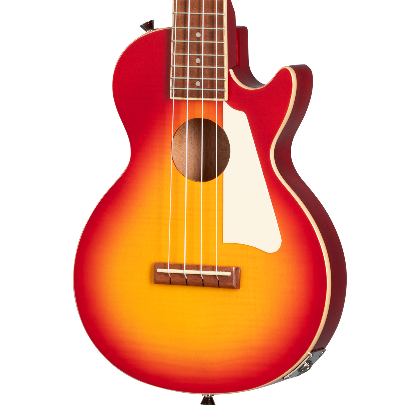 Epiphone Les Paul Tenor Ukulele, Heritage Cherry Sunburst Ukulele Epiphone