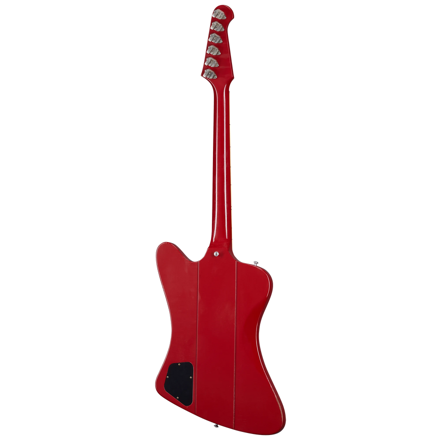 Gibson Custom 1963 Firebird V with Maestro Vibrola, Light Aged, Cardinal Red Electric Guitar Gibson Custom