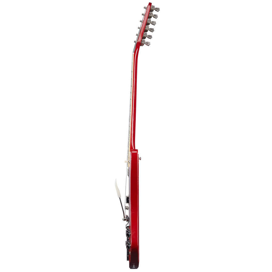Gibson Custom 1963 Firebird V with Maestro Vibrola, Light Aged, Cardinal Red Electric Guitar Gibson Custom