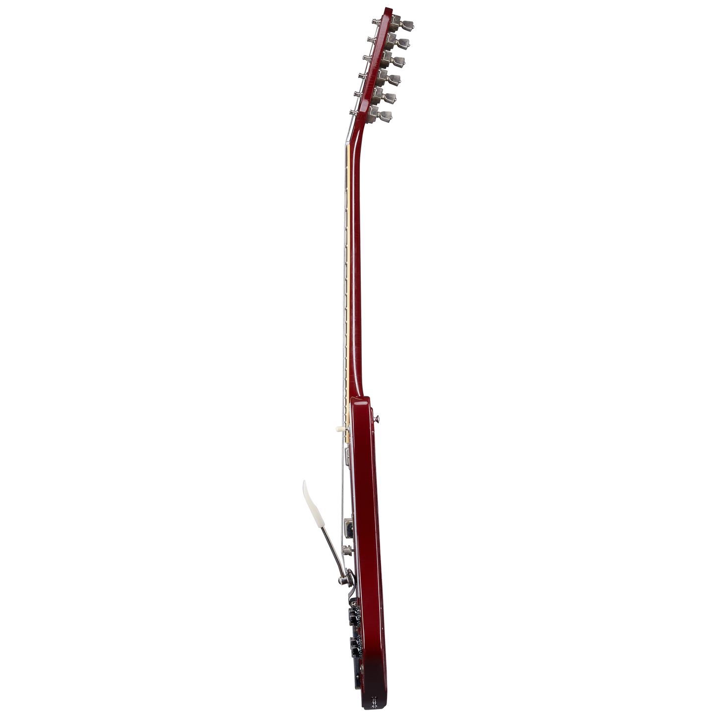 Gibson Custom 1963 Firebird V with Maestro Vibrola, Ultra Light Aged, Ember Red Electric Guitar Gibson Custom
