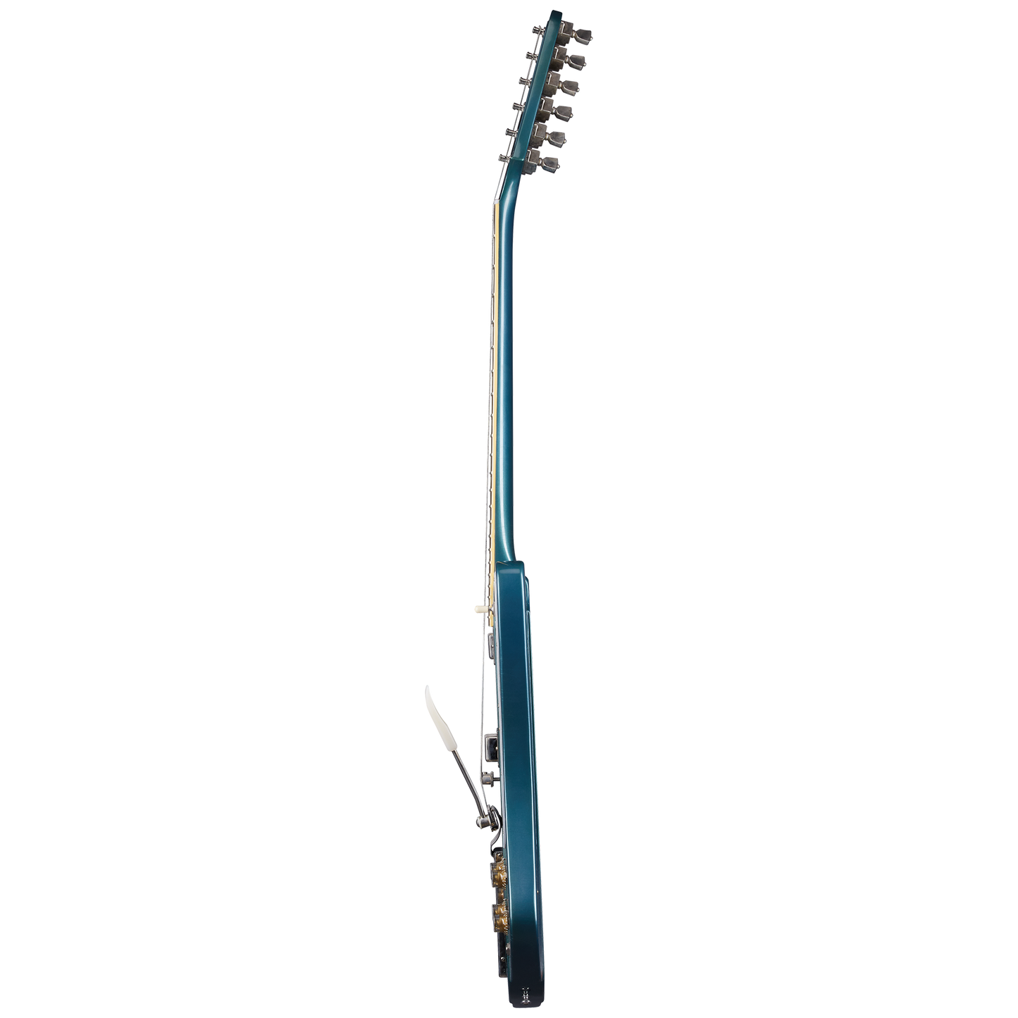 Gibson Custom 1963 Firebird V with Maestro Vibrola, Ultra Light Aged, Pelham Blue Electric Guitar Gibson Custom