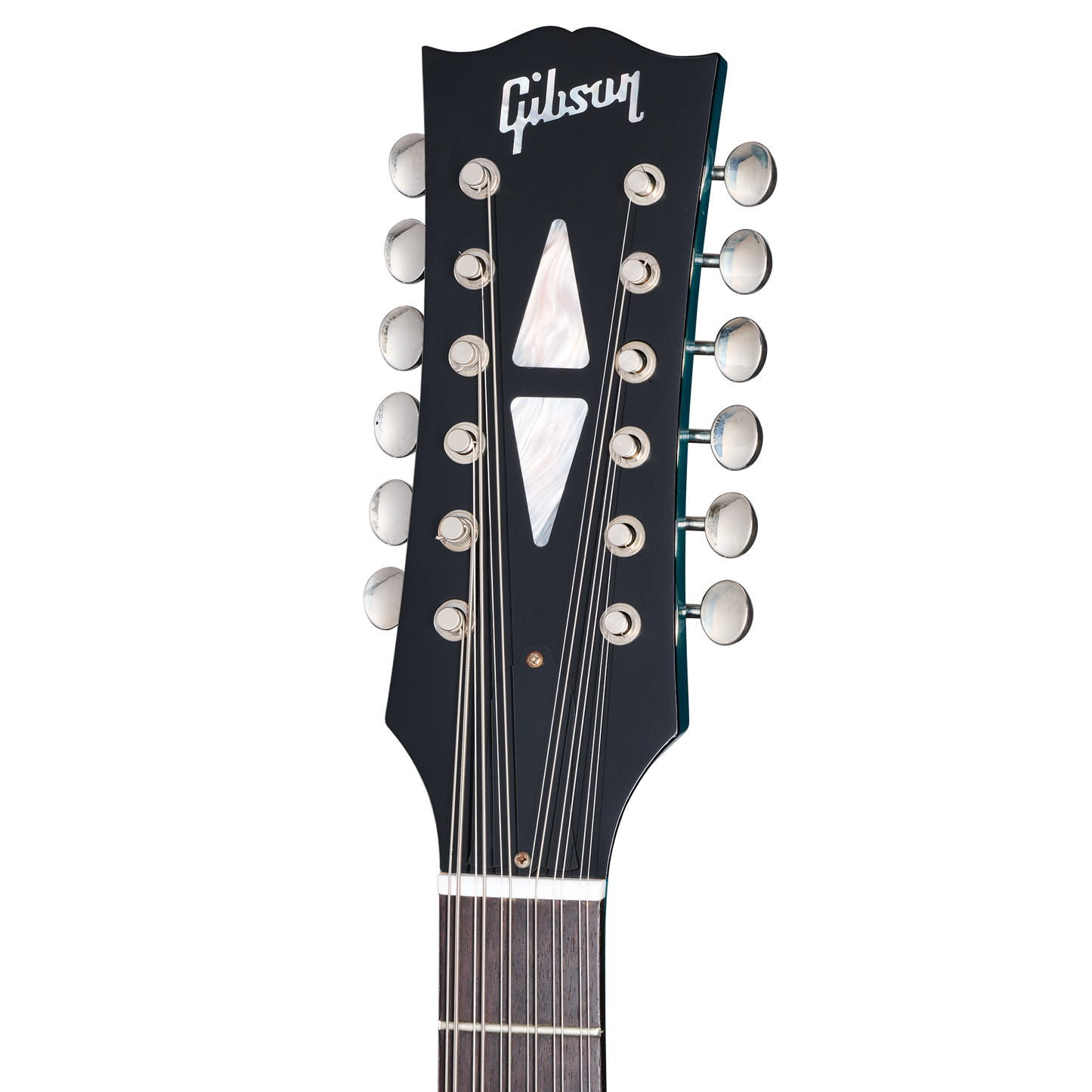 Gibson Custom 1965 Non-Reverse Firebird V 12-String Reissue, Aqua Mist VOS Electric Guitar Gibson Custom