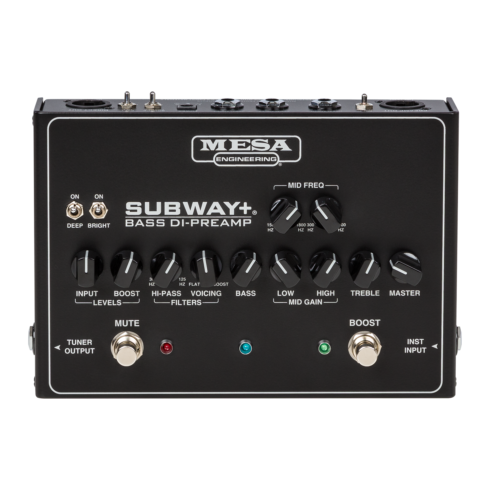 ベース Mesa Boogie SUBWAY BASS DI PREAMP Mesa/Boogie Subway+ Bass DI-Preamp Box – Gibson