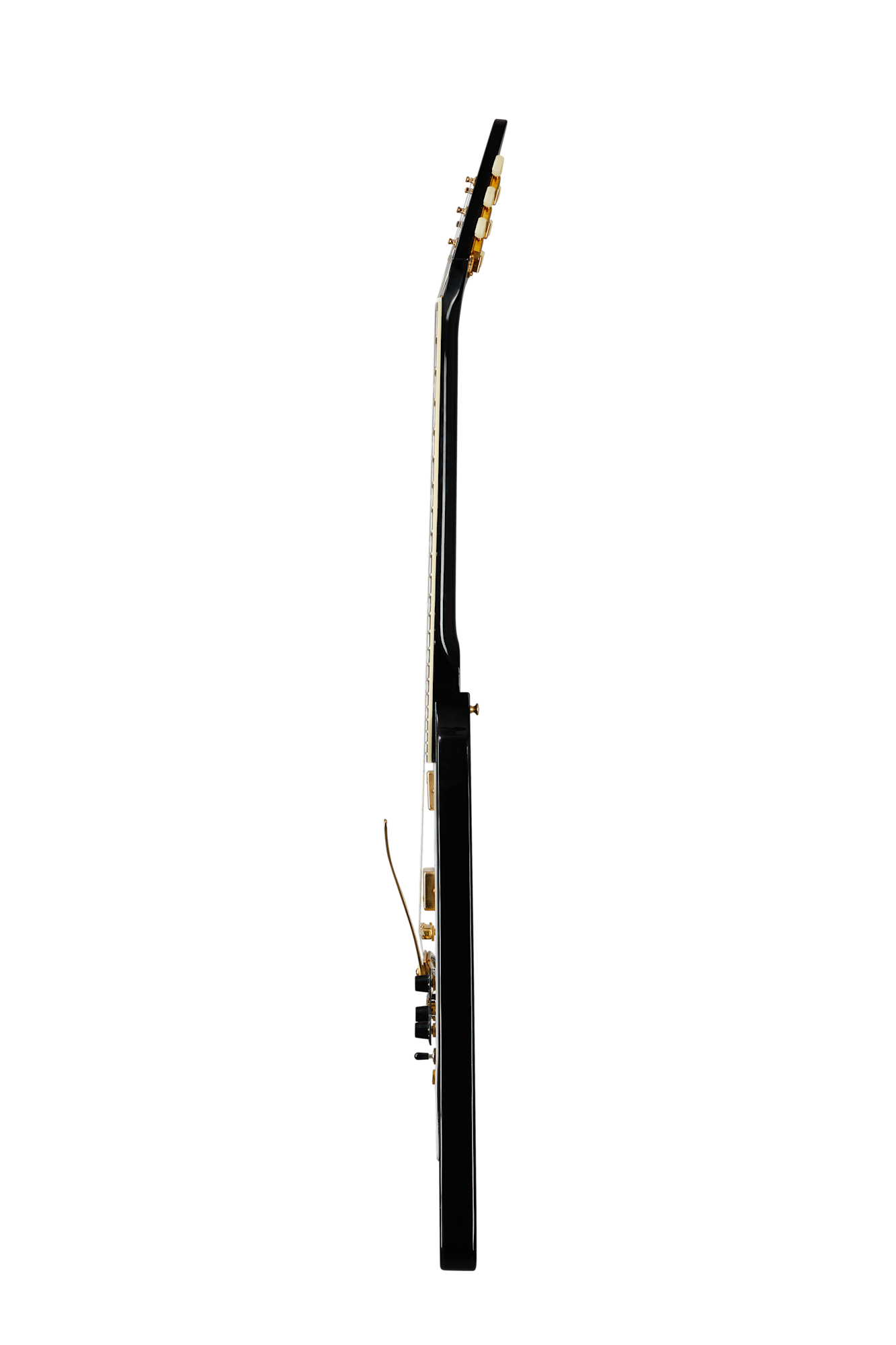 Gibson Custom Jimi Hendrix™ 1969 Flying V, Aged Ebony Electric Guitar Gibson Custom