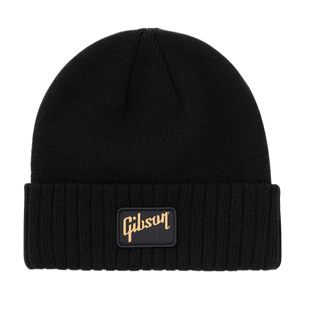 Gibson Cuffed Beanie Headwear Gibson Black