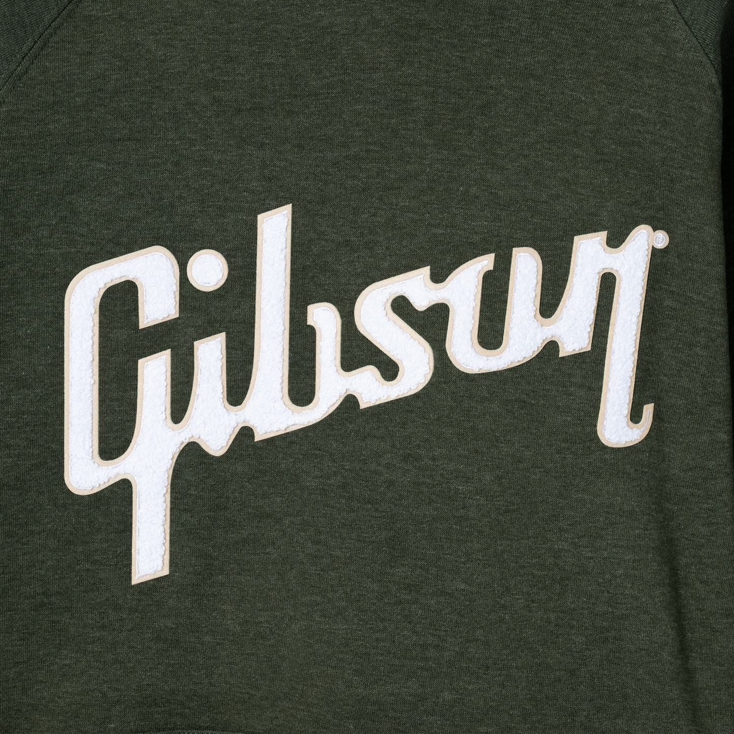 Gibson Chenille Logo Pullover Heather Sweatshirt Gibson