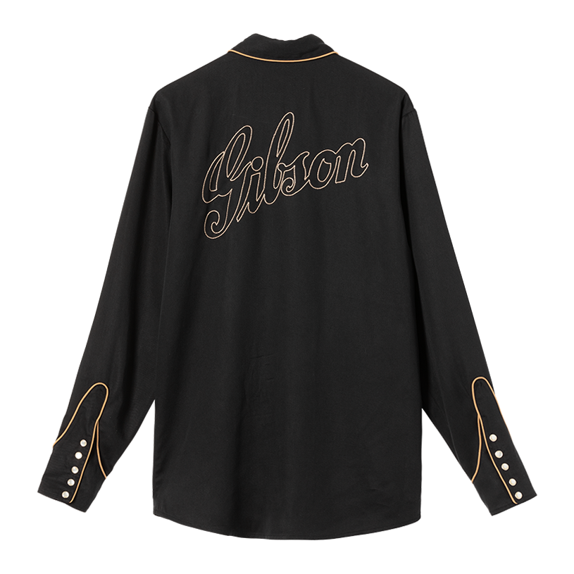 H Bar C x Gibson J-200 Tencel Men's Shirt, Exclusive Shirts & Tops Gibson