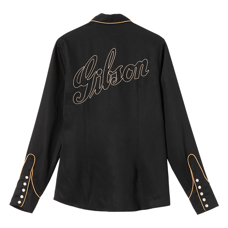 H Bar C x Gibson J-200 Tencel Women's Shirt, Exclusive Shirts & Tops Gibson