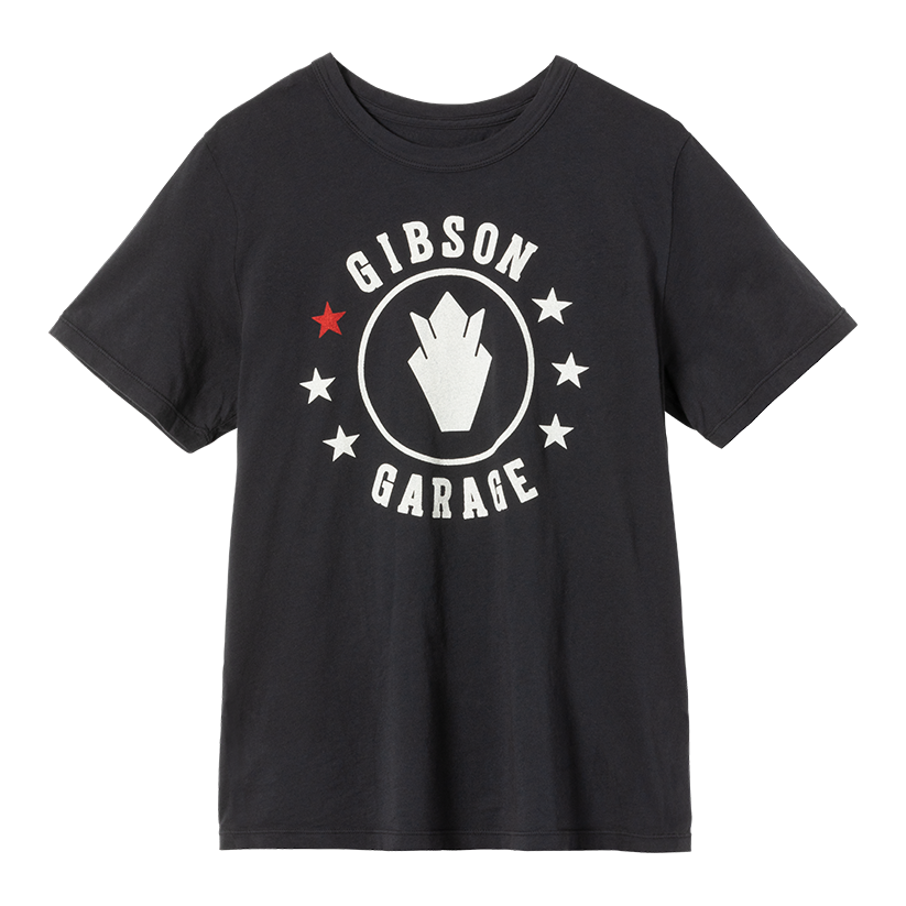 imogene + willie x Gibson The Crown Tee, Exclusive Shirts & Tops Gibson Black XS
