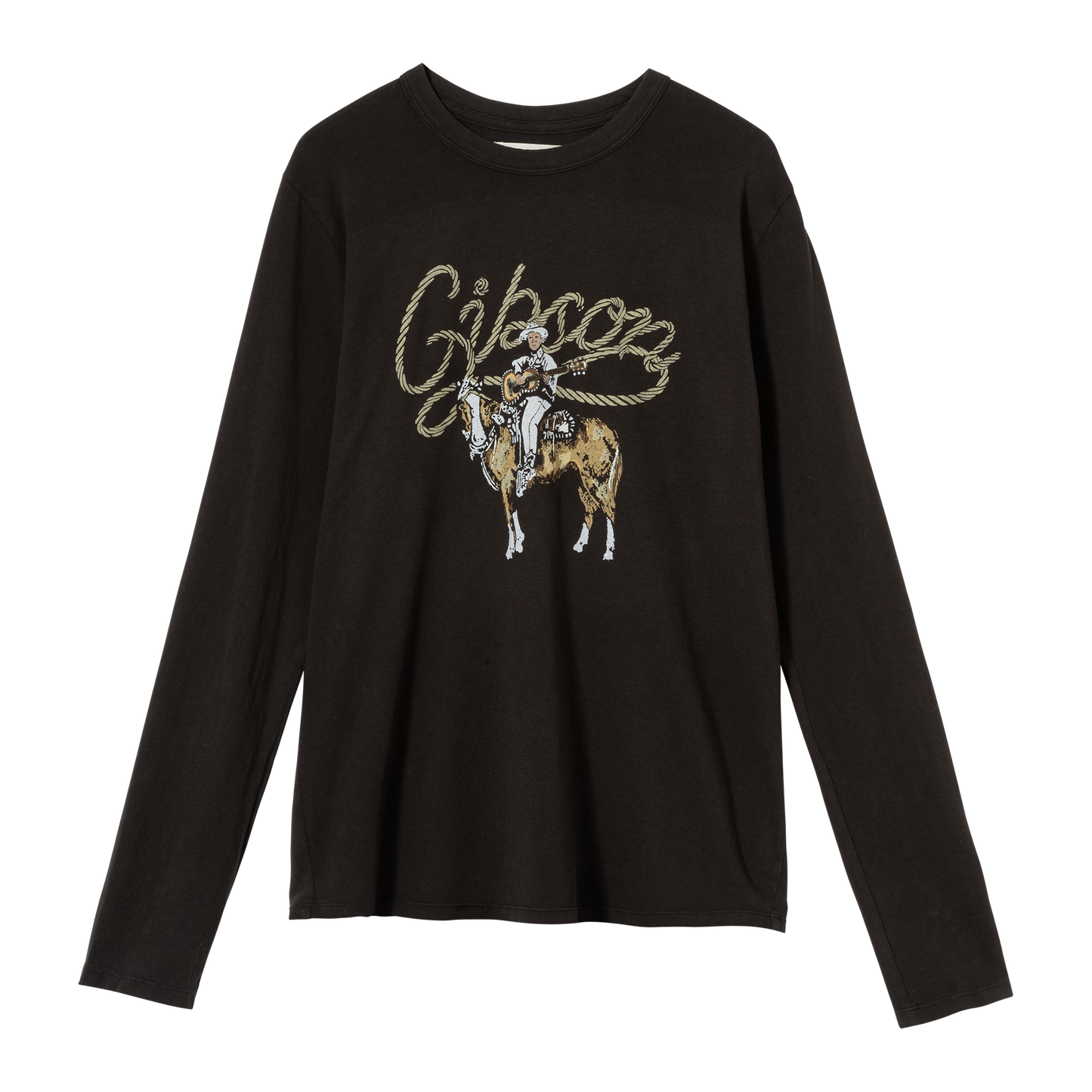 imogene + willie x Gibson Longsleeve Tee, Exclusive Shirts & Tops Gibson Dark Brown XS