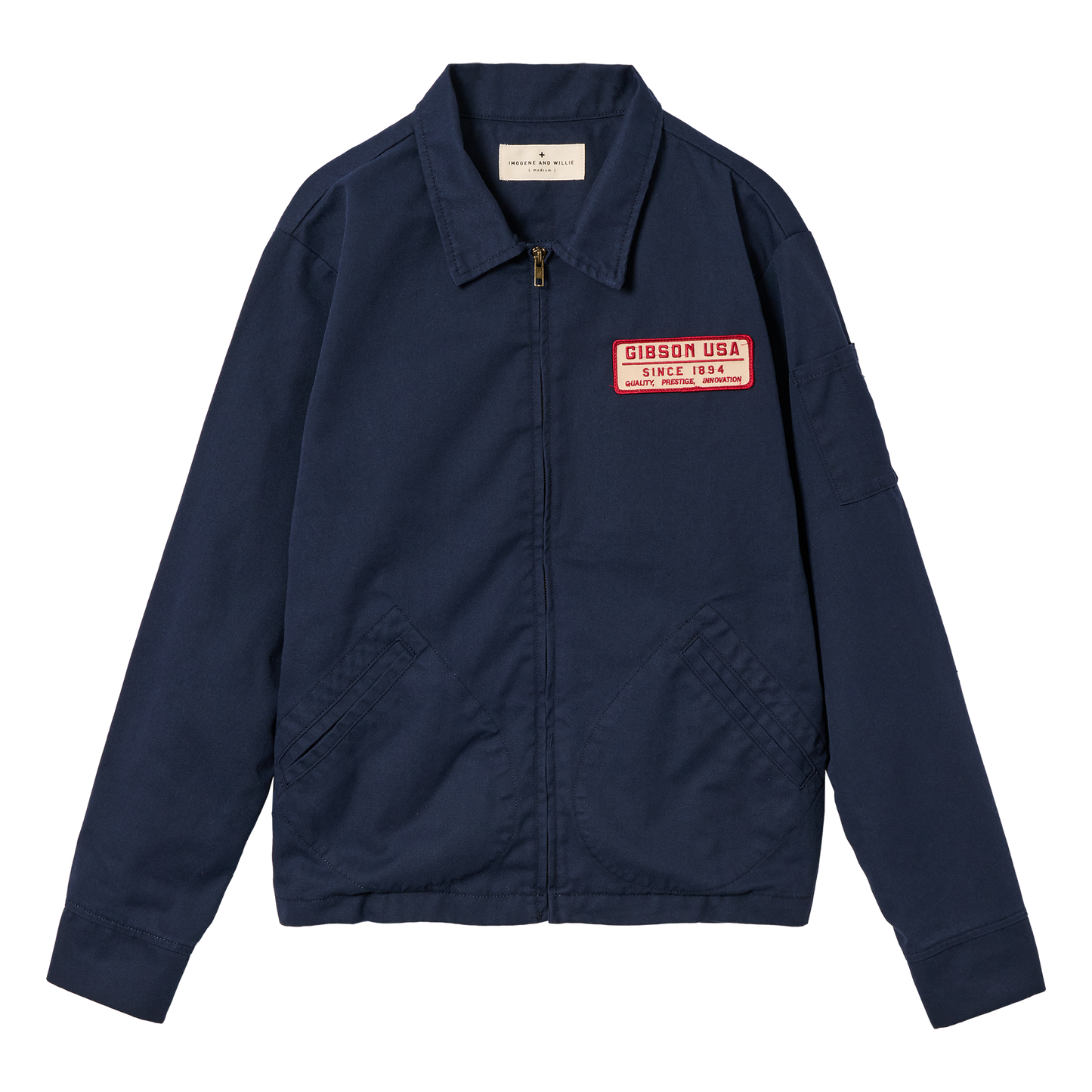 imogene + willie x Gibson Music City Jacket, Exclusive Outerwear Gibson XS Navy
