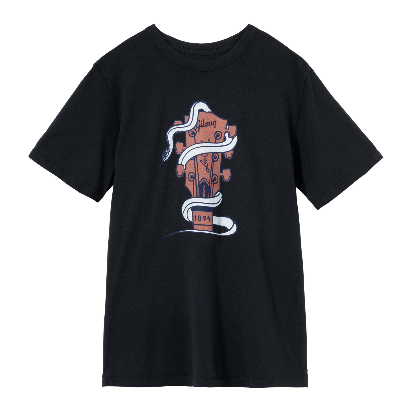 imogene + willie x Gibson Snake on Guitar Tee, Exclusive Shirts & Tops Gibson Black XS