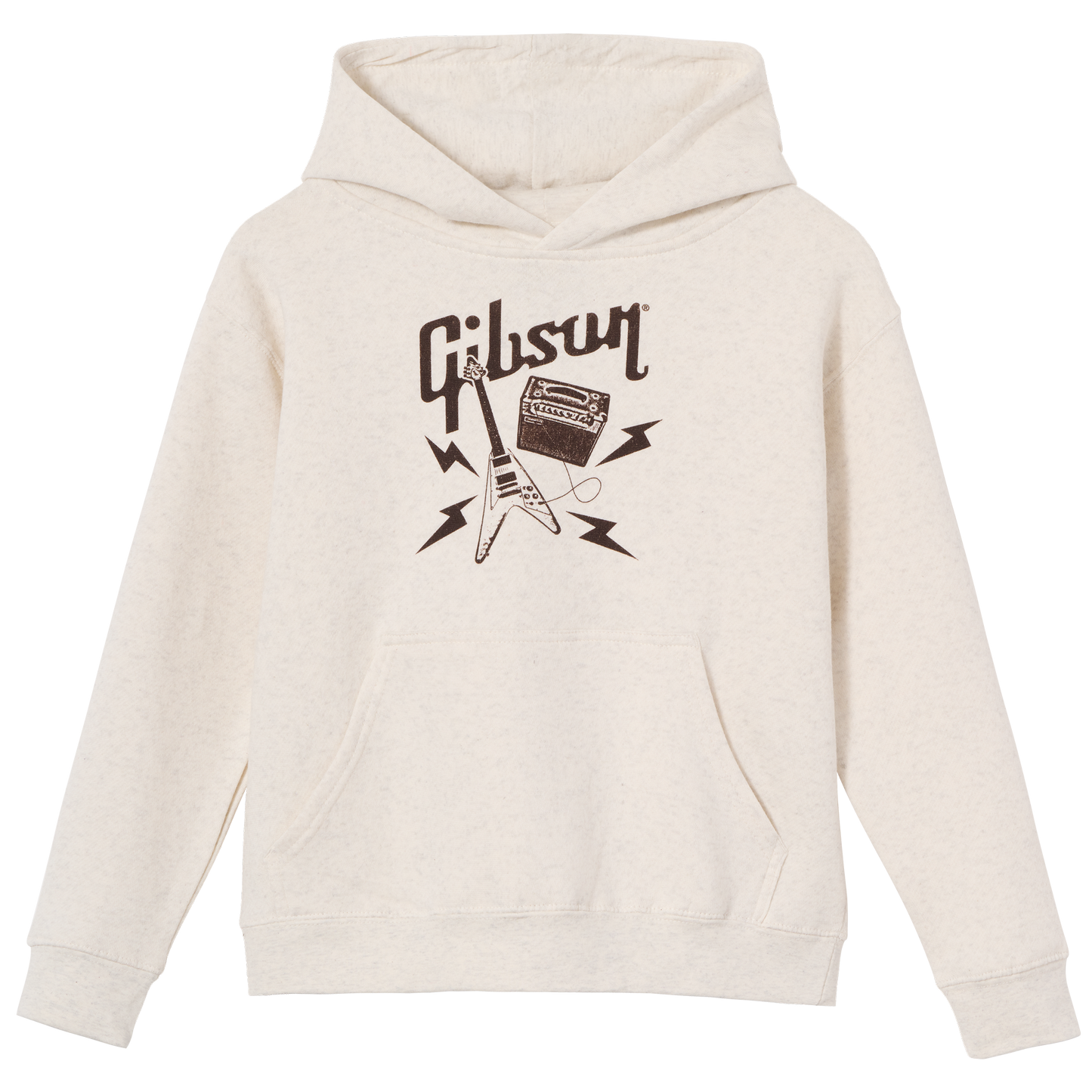 Gibson Kids Flying V Pullover Hoodie Kids Gibson Cream XS