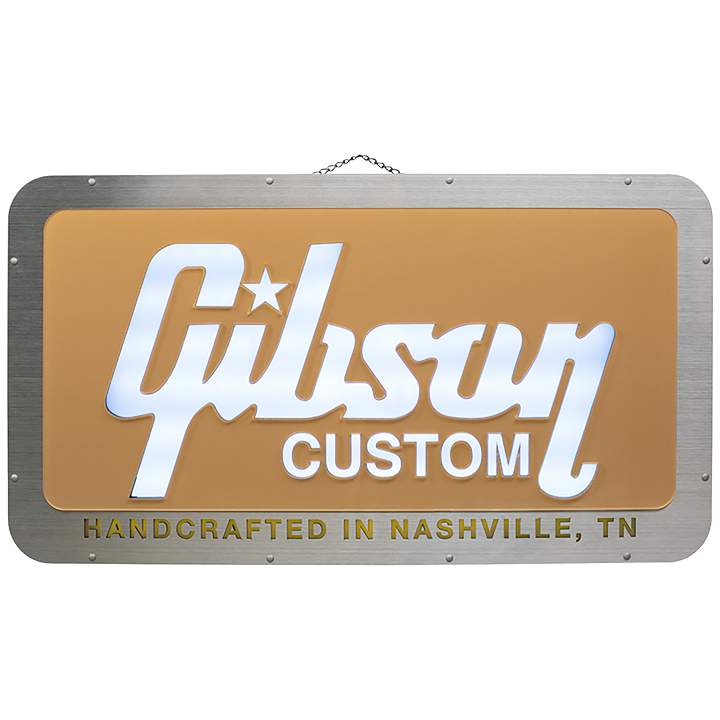 Gibson Gibson Custom LED Sign Poster Gibson