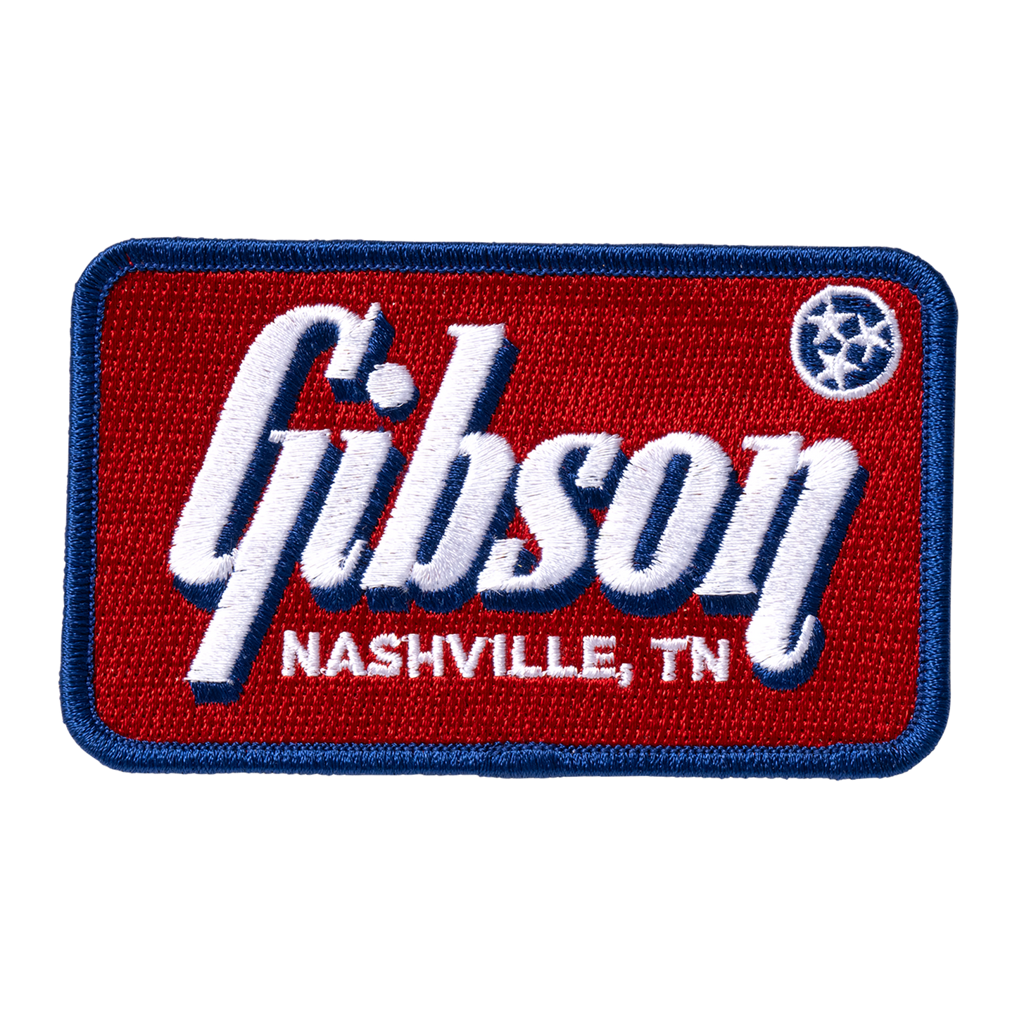Gibson Nashville TN Iron-On Patch, Exclusive Patch Gibson