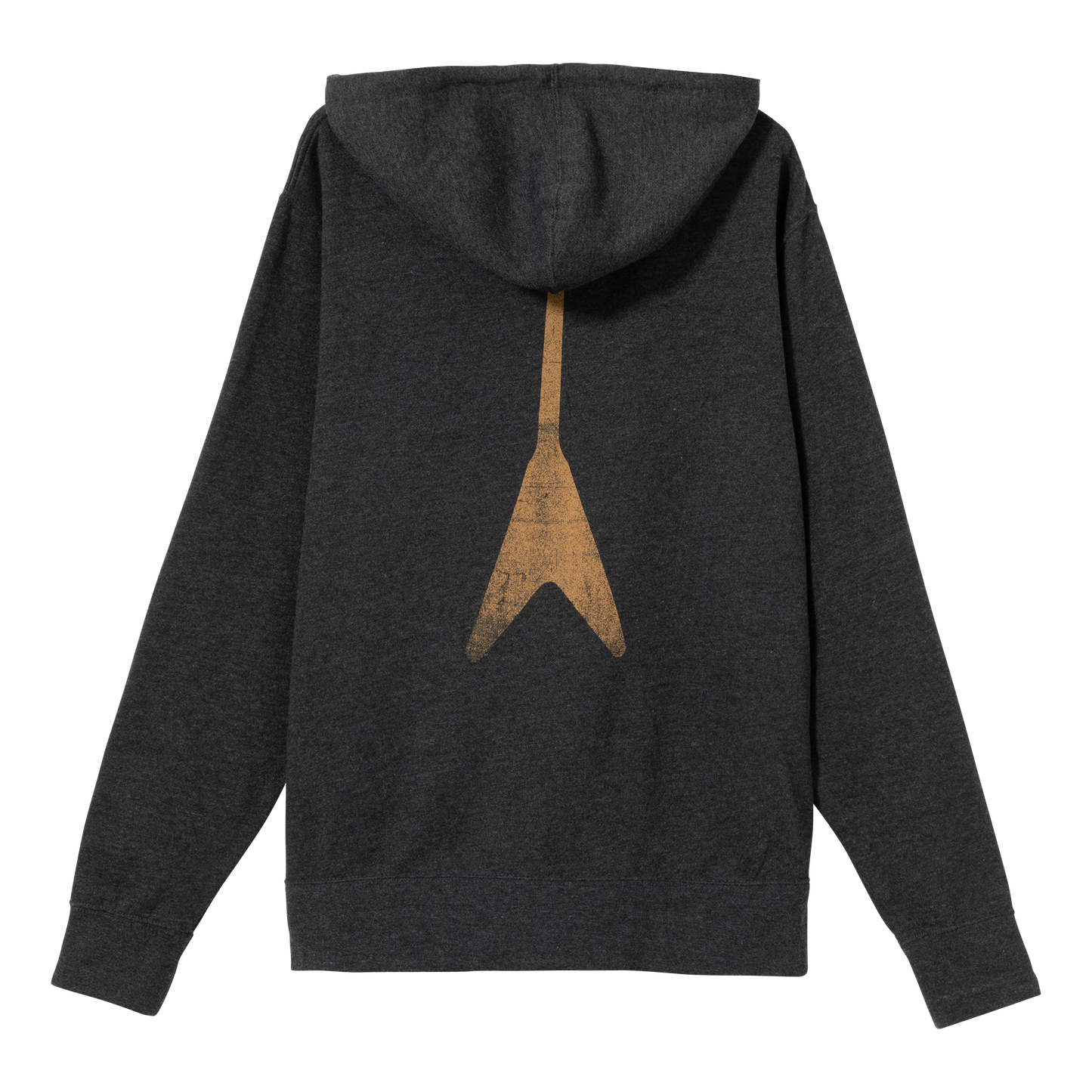 Gibson Flying V Full-Zip Hoodie, Extra Small Outerwear Gibson