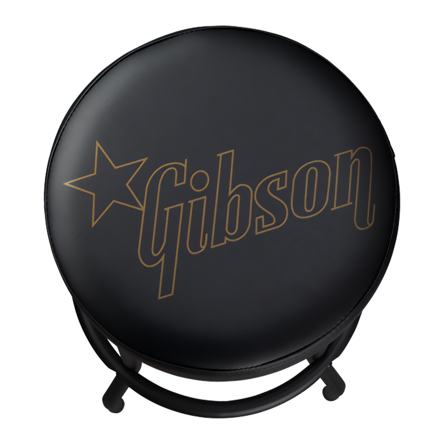 Gibson Premium Playing Stool, Star Logo, Tall (30)" Seating Gibson