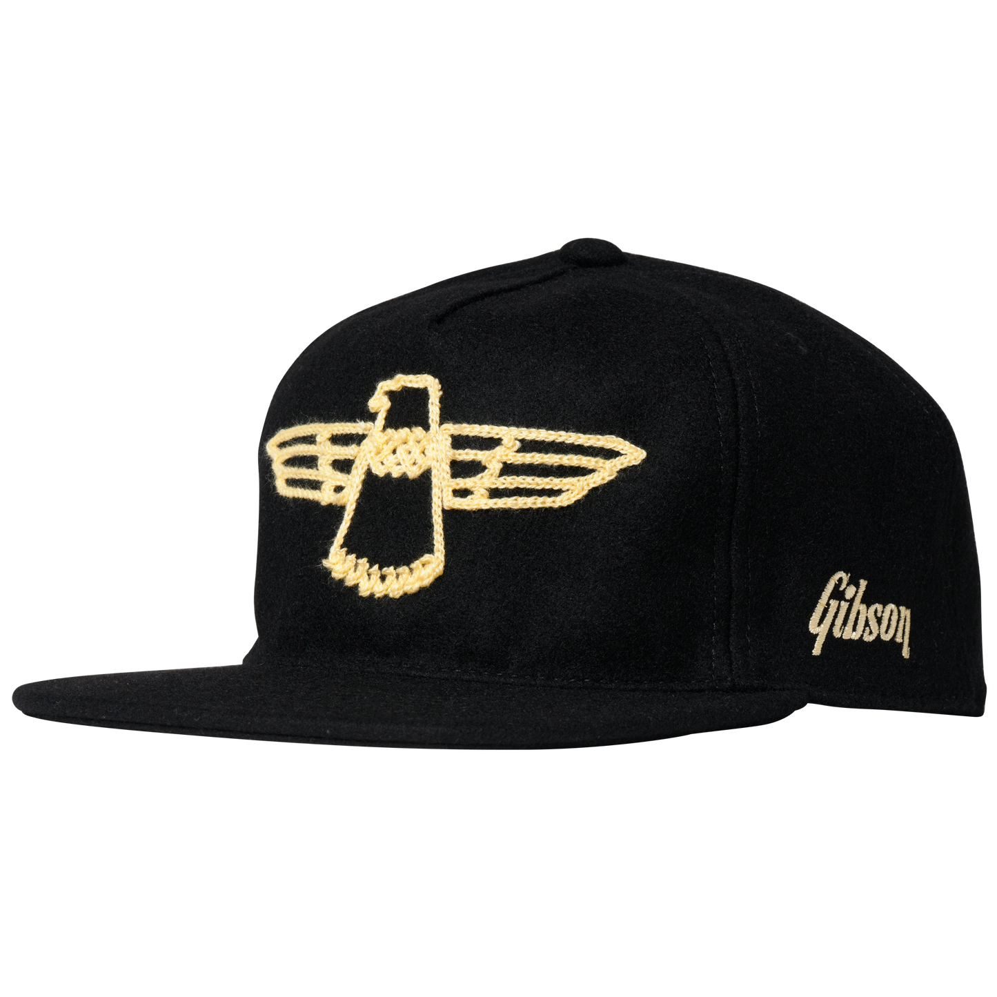 Gibson Thunderbird Wool Snapback Headwear Gibson