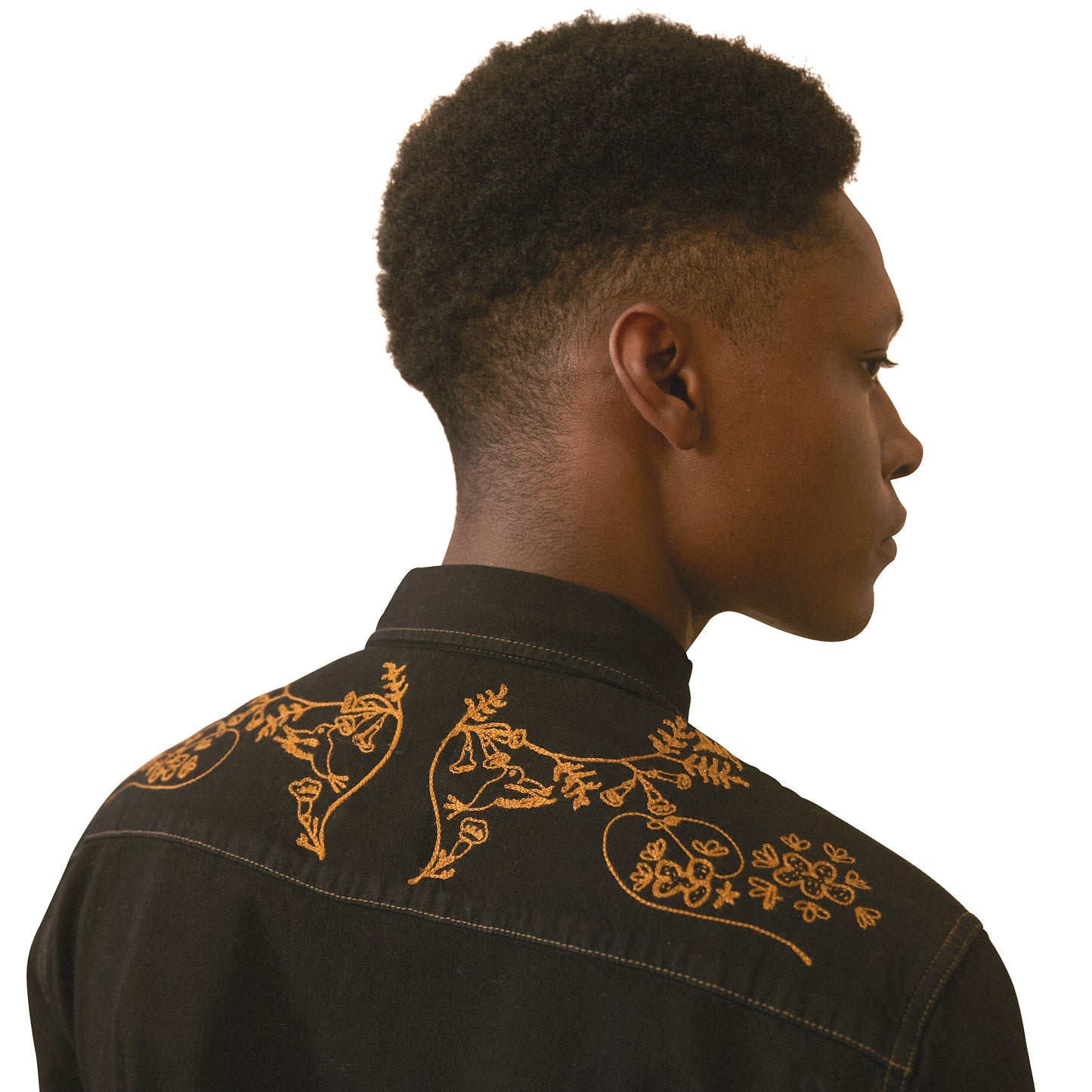 Billy Reid x Gibson Embroidered Denim Shirt, Exclusive Shirts & Tops Gibson