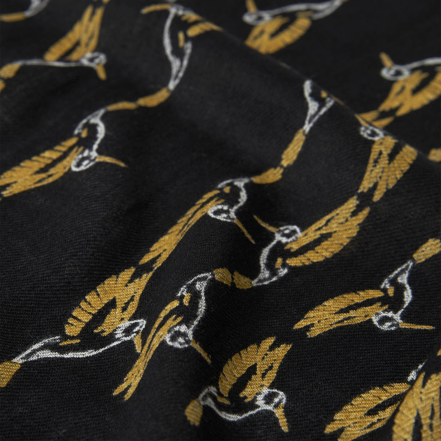 Billy Reid x Gibson Rocker Scarf, Black, Exclusive Scarf Gibson
