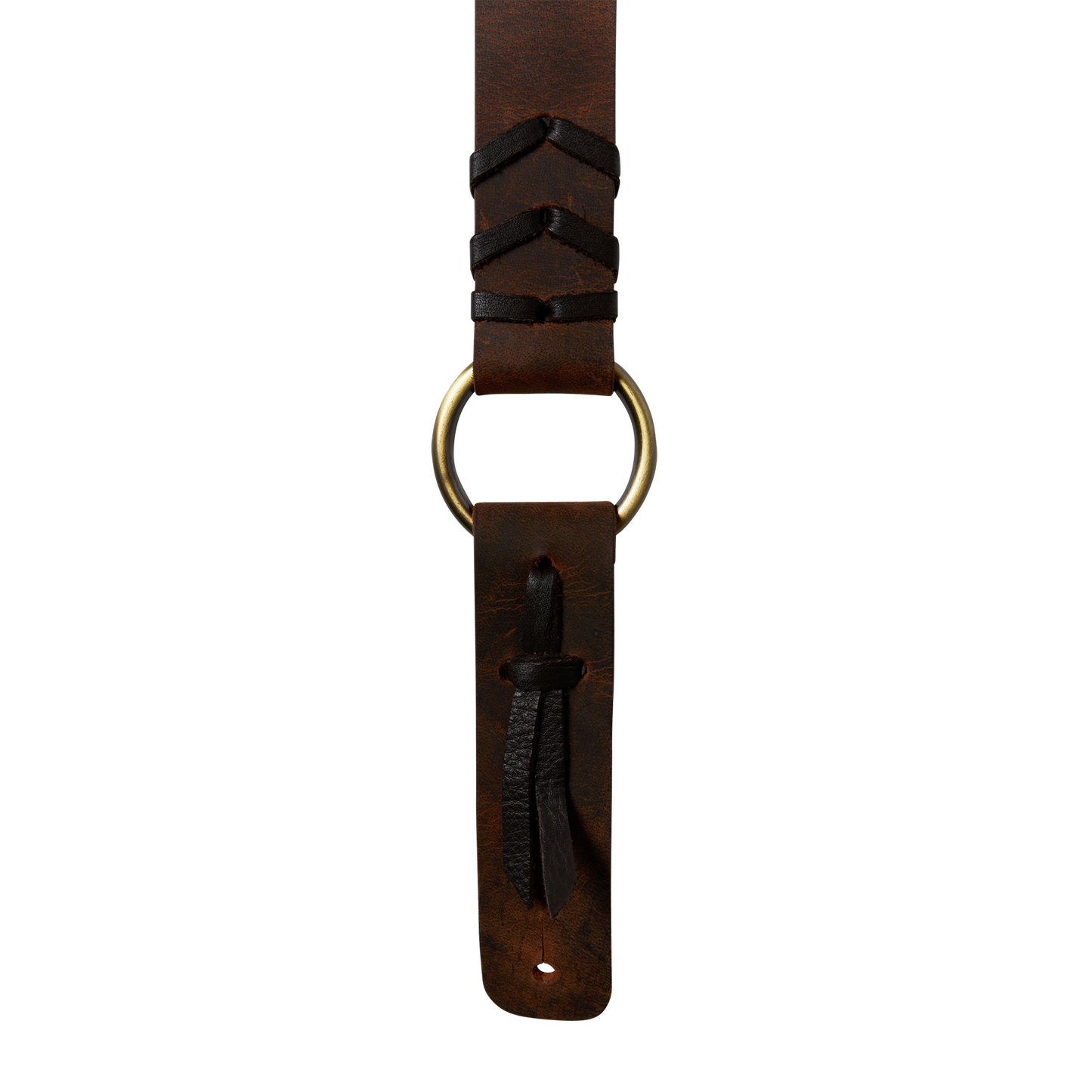 Billy Reid x Gibson Guitar Strap, Brown Leather, Exclusive Strap Gibson