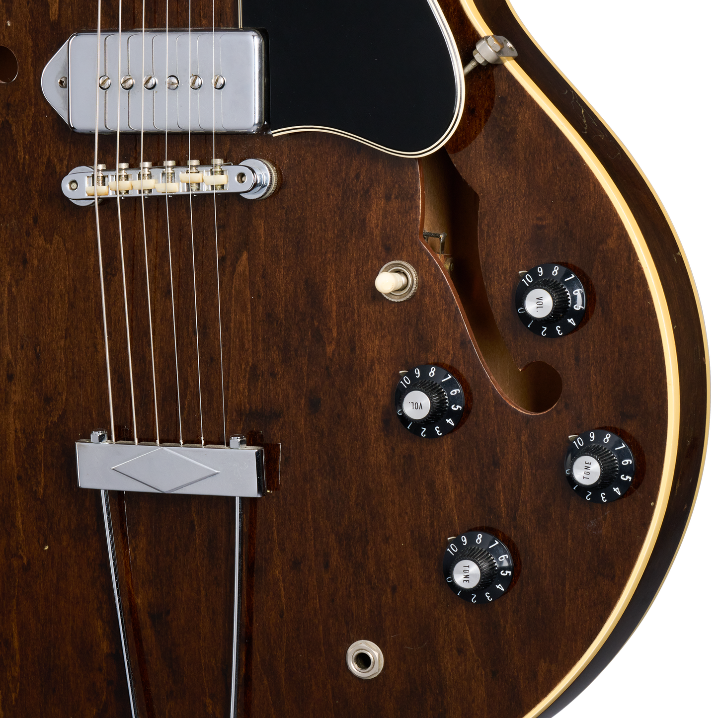 Gibson Certified Vintage 1969 Gibson ES-330TDW, Walnut Electric Guitar Gibson Certified Vintage
