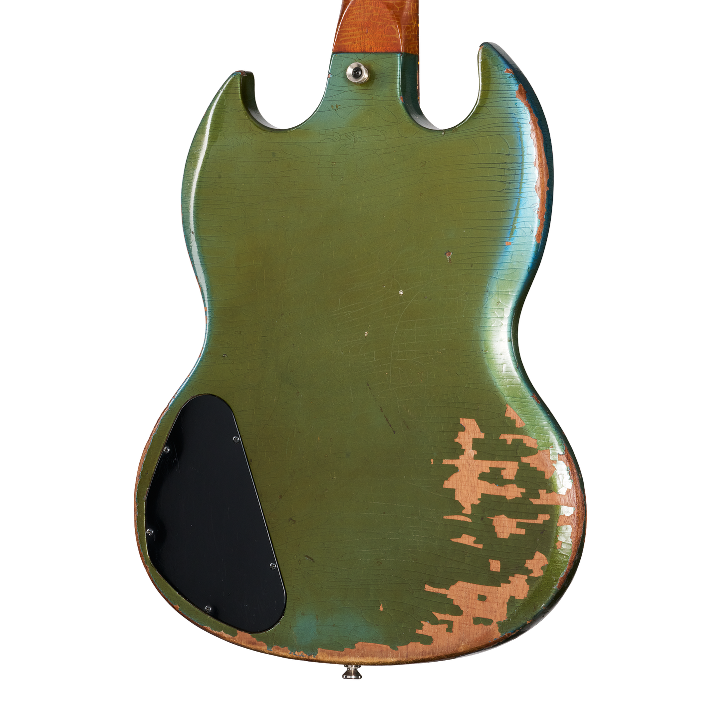 Gibson Certified Vintage 1967 Gibson Melody Maker D, Pelham Blue Electric Guitar Gibson Certified Vintage