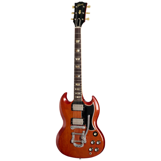 Gibson Certified Vintage 1964 Gibson SG Bigsby, Cherry Electric Guitar Gibson Certified Vintage