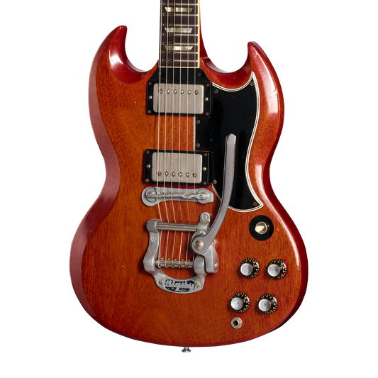 Gibson Certified Vintage 1964 Gibson SG Bigsby, Cherry Electric Guitar Gibson Certified Vintage