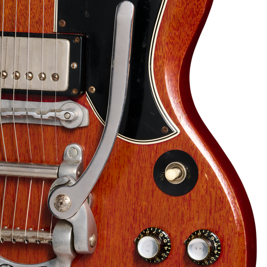 Gibson Certified Vintage 1964 Gibson SG Bigsby, Cherry Electric Guitar Gibson Certified Vintage
