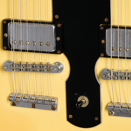 Gibson Certified Vintage 1977 Gibson EDS-1275, Alpine White Electric Guitar Gibson Certified Vintage