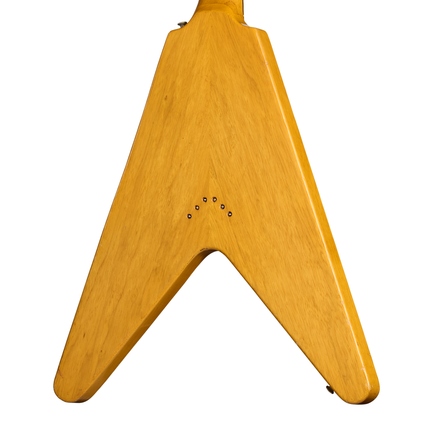 Gibson Certified Vintage 1959 Gibson Flying V, Natural Electric Guitar Gibson Certified Vintage