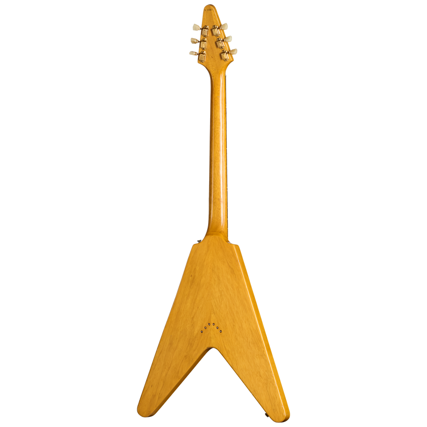 Gibson Certified Vintage 1959 Gibson Flying V, Natural Electric Guitar Gibson Certified Vintage