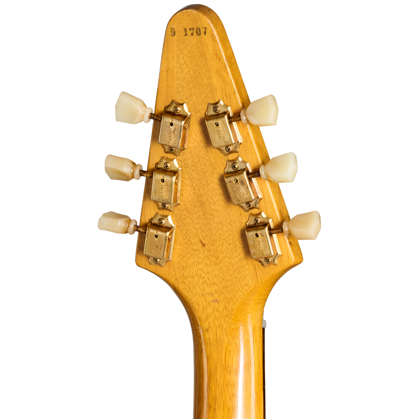 Gibson Certified Vintage 1959 Gibson Flying V, Natural Electric Guitar Gibson Certified Vintage