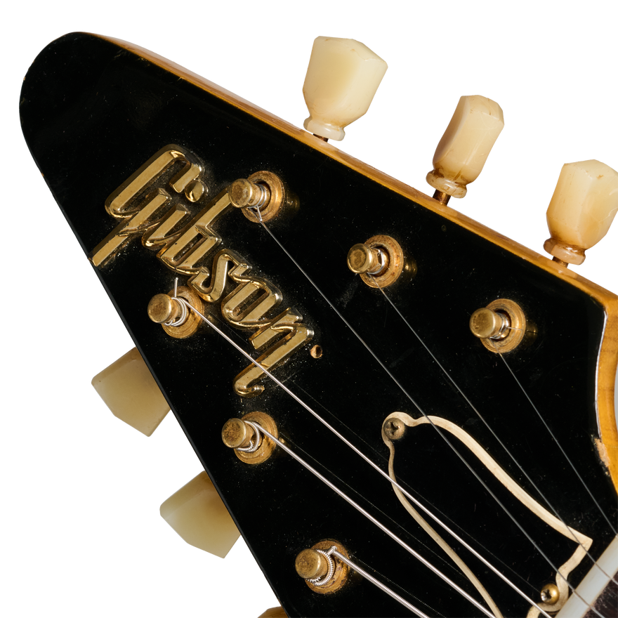 Gibson Certified Vintage 1959 Gibson Flying V, Natural Electric Guitar Gibson Certified Vintage