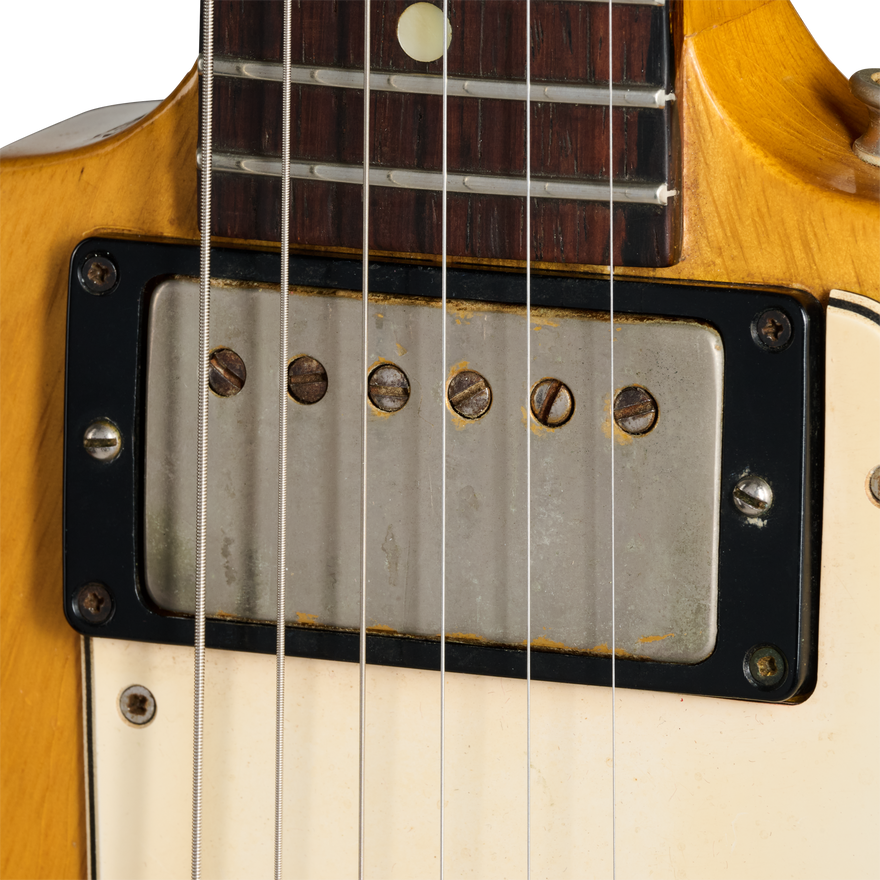 Gibson Certified Vintage 1959 Gibson Flying V, Natural Electric Guitar Gibson Certified Vintage