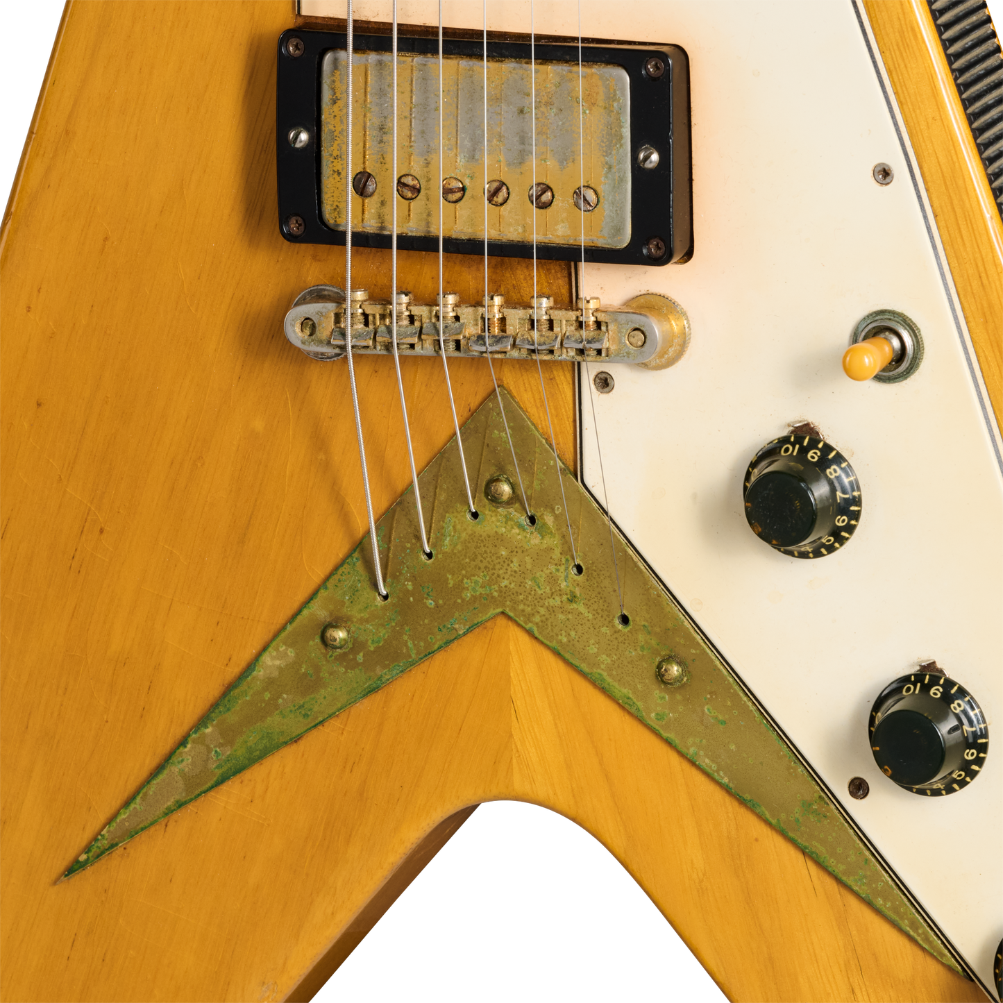 Gibson Certified Vintage 1959 Gibson Flying V, Natural Electric Guitar Gibson Certified Vintage