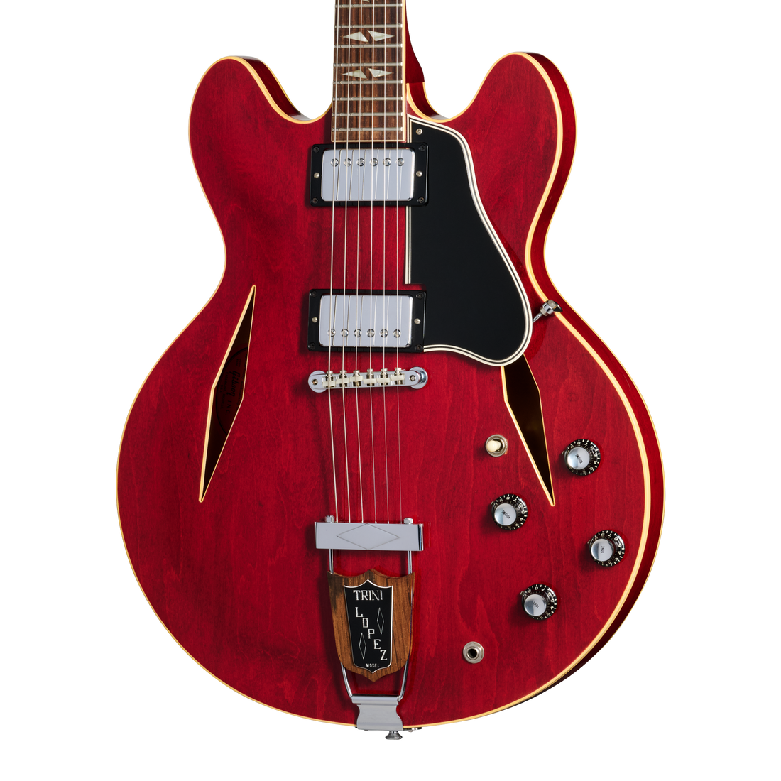Gibson Certified Vintage 1966 Gibson Trini Lopez, Cherry Electric Guitar Gibson Certified Vintage
