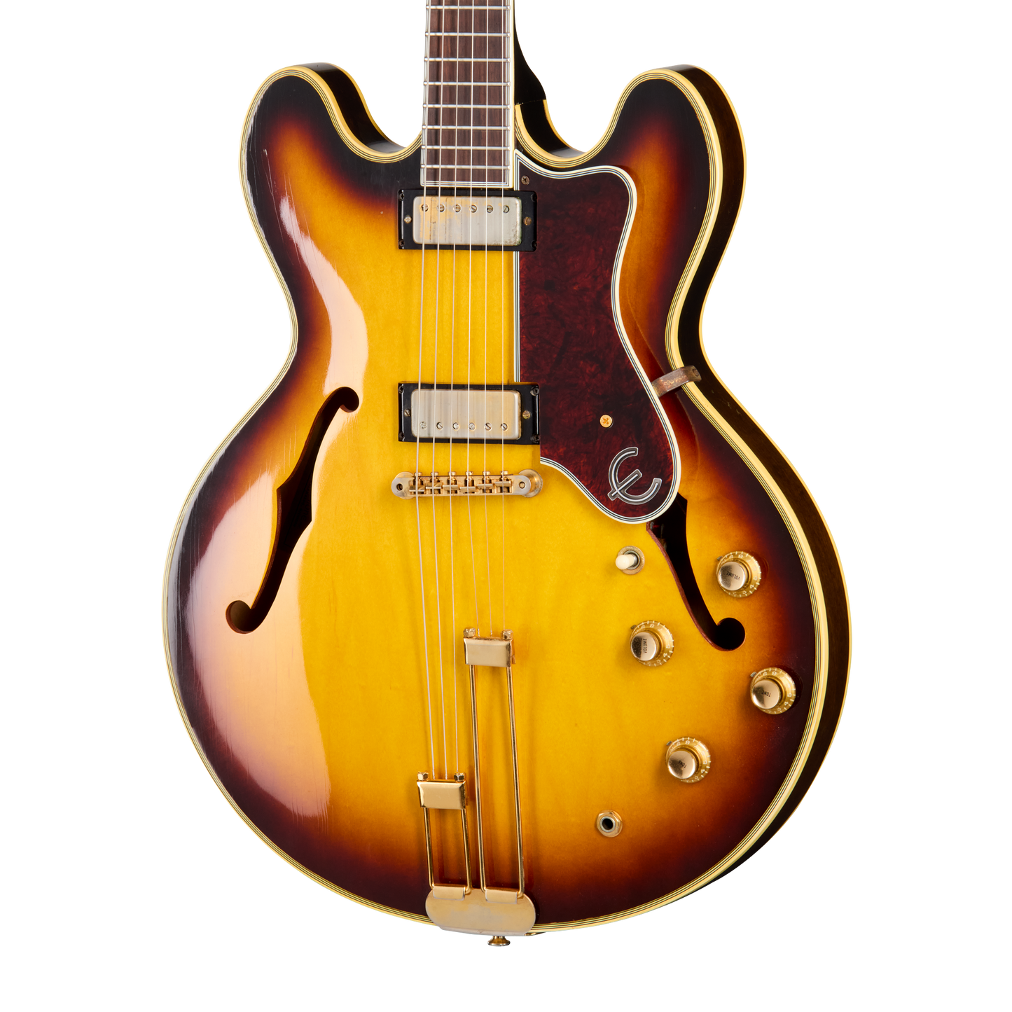 Gibson Certified Vintage 1967 Epiphone Sheraton, Sunburst Electric Guitar Gibson Certified Vintage