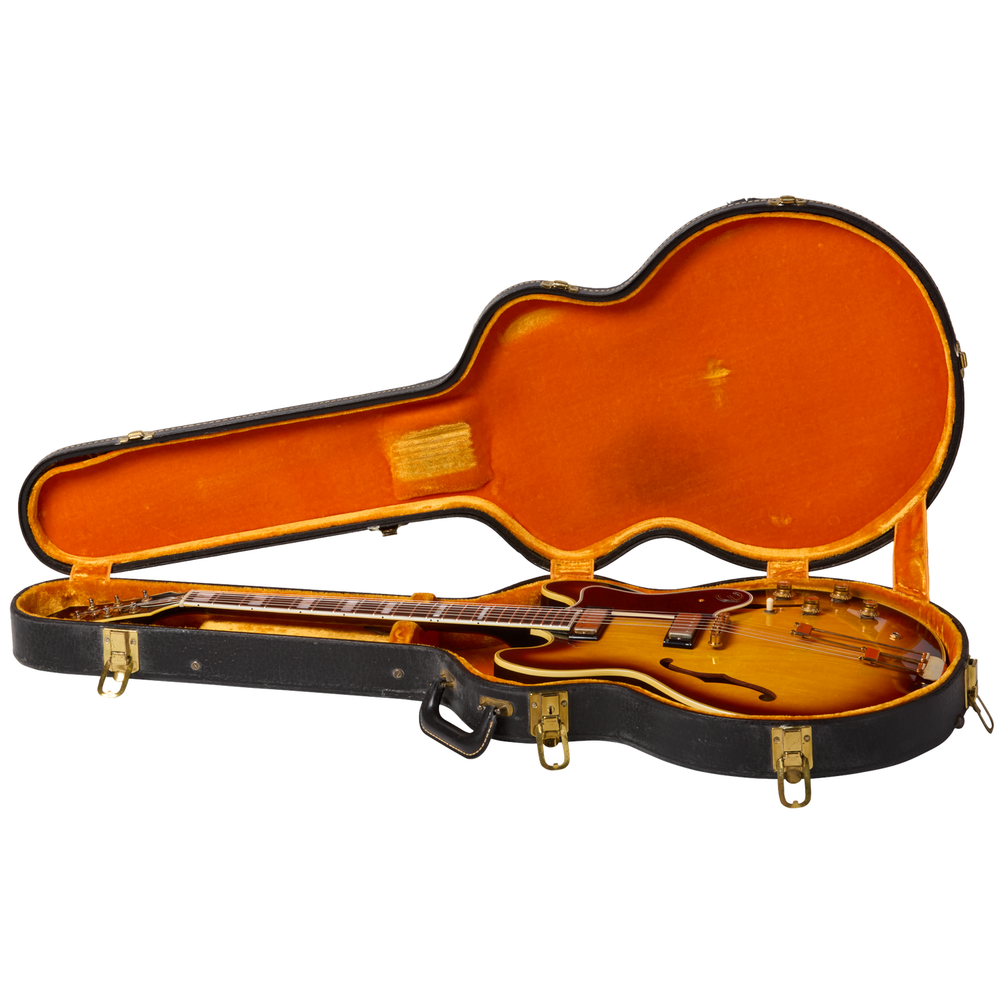Gibson Certified Vintage 1967 Epiphone Sheraton, Sunburst Electric Guitar Gibson Certified Vintage