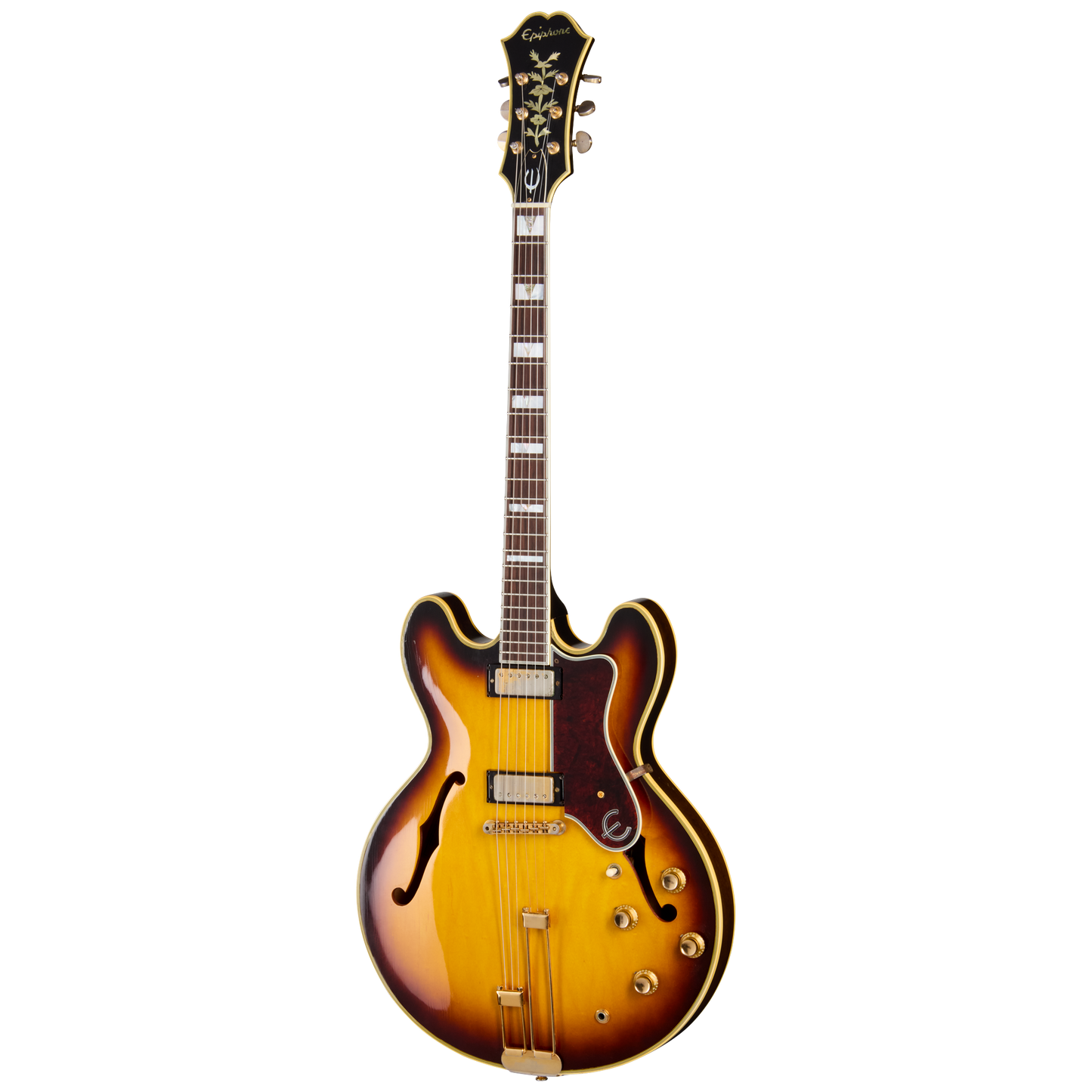 Gibson Certified Vintage 1967 Epiphone Sheraton, Sunburst Electric Guitar Gibson Certified Vintage