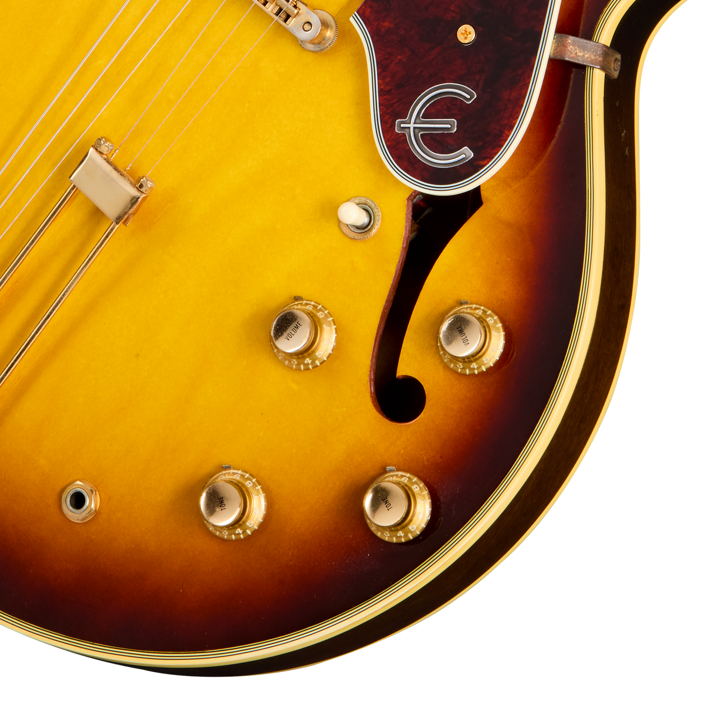 Gibson Certified Vintage 1967 Epiphone Sheraton, Sunburst Electric Guitar Gibson Certified Vintage