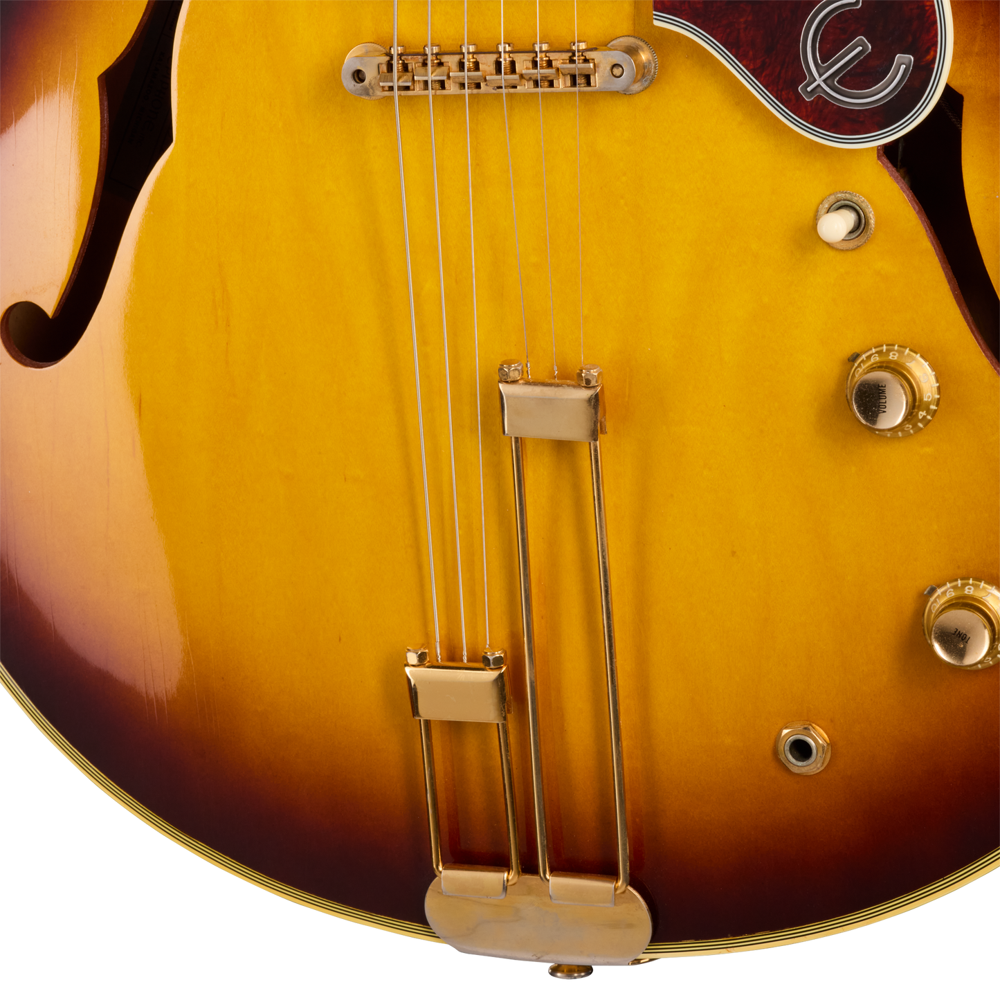 Gibson Certified Vintage 1967 Epiphone Sheraton, Sunburst Electric Guitar Gibson Certified Vintage