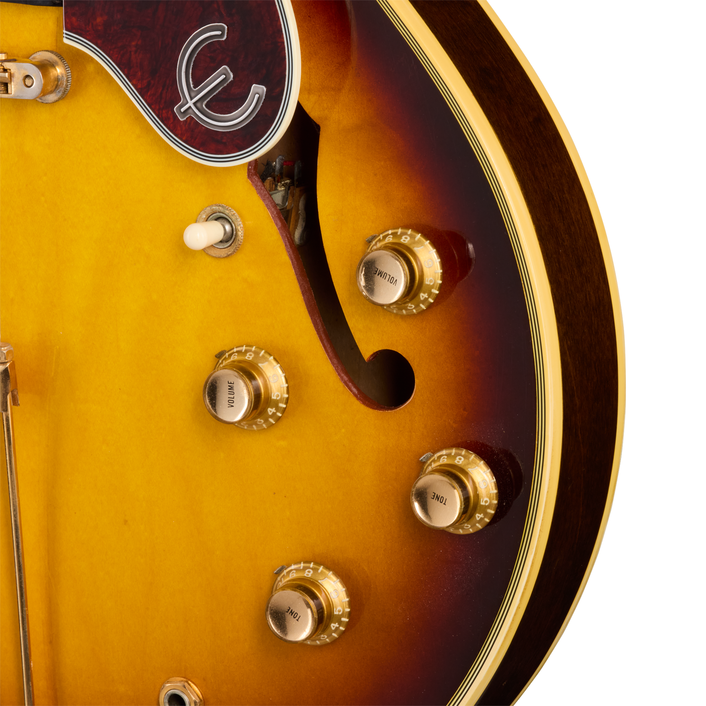 Gibson Certified Vintage 1967 Epiphone Sheraton, Sunburst Electric Guitar Gibson Certified Vintage