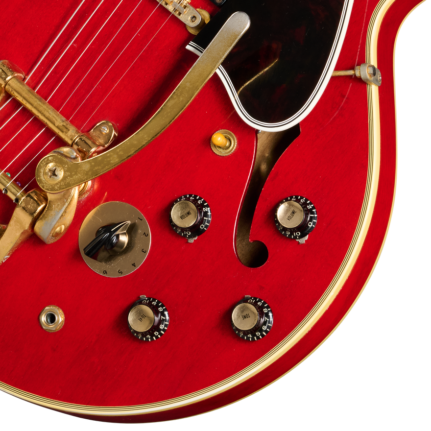 Gibson Certified Vintage 1960 Gibson ES-355TDSV, Cherry Electric Guitar Gibson Certified Vintage