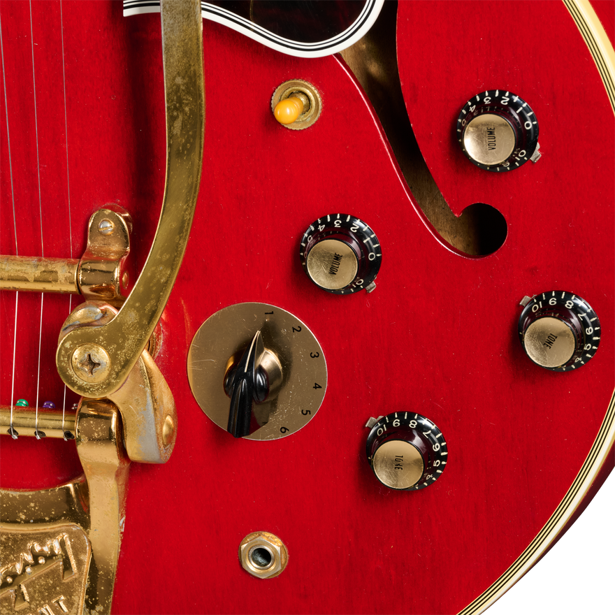 Gibson Certified Vintage 1960 Gibson ES-355TDSV, Cherry Electric Guitar Gibson Certified Vintage