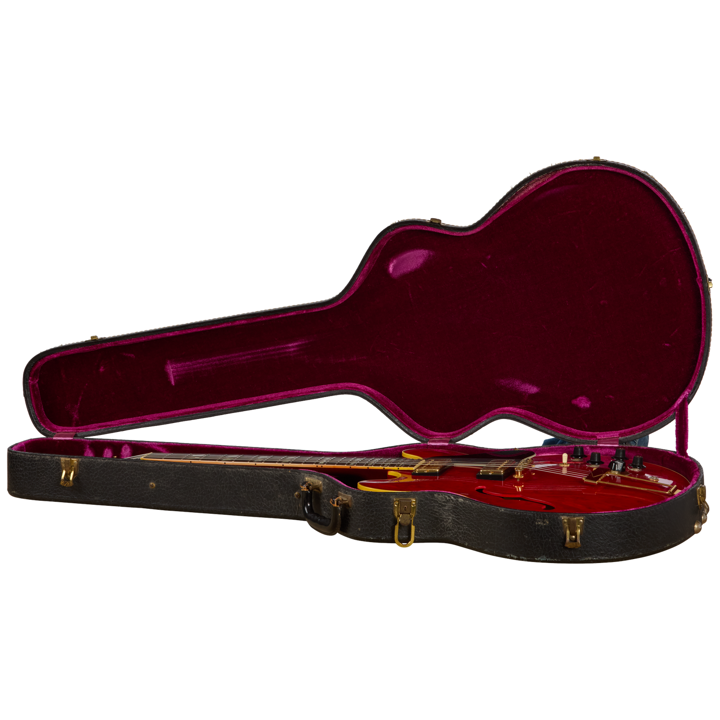 Gibson Certified Vintage 1972 Gibson ES-345TDSV, Cherry Electric Guitar Gibson Certified Vintage